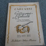 Carcassi, Gitarreschule, Neu-Ausgabe von Hans Ritter (M#)