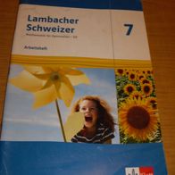 Heft: Lambacher Schweizer Mathematik 7 - G9. Ausgabe NRW - Arbeitsheft mit Lösungen