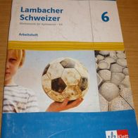 Heft: Lambacher Schweizer Mathematik 6 - G9. Ausgabe NRW - Arbeitsheft mit Lösungen