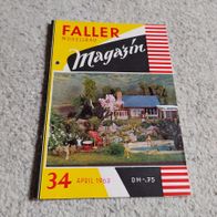 Faller Modellbaumagazin 34 vom April 1963