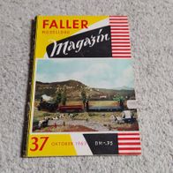 Faller Modellbaumagazin 37 vom Oktober 1963