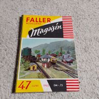 Faller Modellbaumagazin 47 6/1965