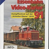 Eisenbahn Video Kurier 91 * * vergiffen - keine Neu-Auflage ! * * DVD