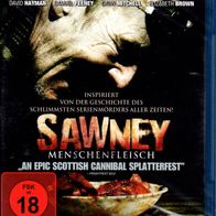 Blu-ray - Sawney - Menschenfleisch - Film über Serienmörder , FSK 18 , Rarität