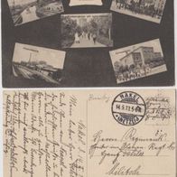 Nakel-Netze-Nak?o-nad-Noteci?-AK 1913 mit Zuckerfabrik, Gymnasium Erh.1