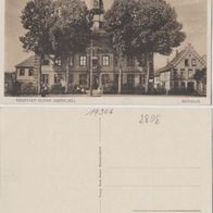 Neustadt-Glewe-Mecklenburg AK um 1924 Rathaus Erh.1