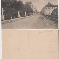 Neustrelitz-AK-1908 Schloßstraße vom Schloß aus gesehen Erh.1