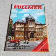 Vollmer Katalog 1983/84 mit Preisliste