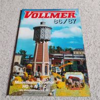 Vollmer Katalog 1986/87 mit Preisliste