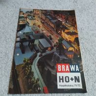 Brawa Katalog 1971/72, gelocht