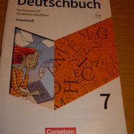 Heft: Deutschbuch 7, Arbeitsheft, Ausgabe NRW, G9