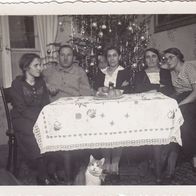 altes Fotos Vintage. Weihnachten um 1936 ( G4 )