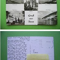 Gruß aus Bonn - 5-Bild-Karte - [1957] - (D-H-D-NRW33)
