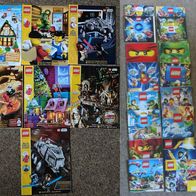 Lego Kataloge und Hefte 2009-2016 und Hersteller-Kataloge 2010-13