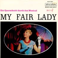 7 Vinyl Ein Querschnitt durch das Musical My Fair Lady