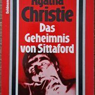 Das Geheimnis von Sittaford" von Agatha Christie / Rote-Krimi-TB -Roman 1981 !