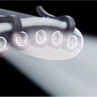 Neu! Cormoran Corlux Pro Schildkappe Kopflampe Lampe Leuchte Klemmleuchte 5 LED