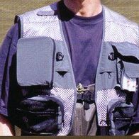 Neu! DAM Fliegenweste Größe: XXL Grün Watjacke Fliegenfischerweste Weste Jacke