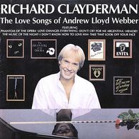 Richard Clayderman - The Love Songs Of Andrew Lloyd Webber LP Ungarn white Ring label