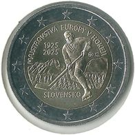 Slowakei 2 Euro 2025 "Eishockey-EM" (Bankfrisch)