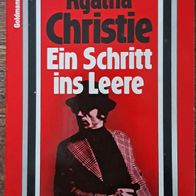 Ein Schritt ins Leere" von Agatha Christie / Rote-Krimi-TB -Roman aus 1980 !