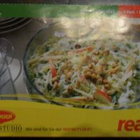 Maggi / Real Rezeptkarte " Spitzkohlsalat "