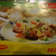 Maggi / Real Rezeptkarte " Mexikanischer Reissalat "