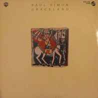 Paul Simon - Graceland LP Ungarn orange Gong label 1988