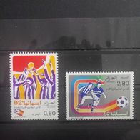 Algerien Fussball WM 1982 Satz 792/93 * *