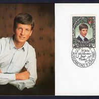 51) Liechtenstein Maximumkarte - MK 74/1987 - MiNr. 921 - Prinz Alois