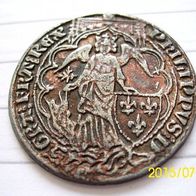 Frankreich Medaille Ange D´or 1341 Nachprägung Philippe VI.