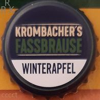 Krombacher´s Fassbrause Winterapfel Brauerei Kronenkorken 2024 Kronkorken Top Zustand