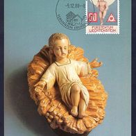 61) Liechtenstein Maximumkarte - MK 85/1988 - MiNr. 955 - Gottes Sohn