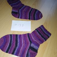 selbst gestrickte Strümpfe Strickstrümpfe Socken Größe 37 / 38