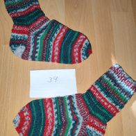 selbst gestrickte Strümpfe Socken Strickstrümpfe Größe 39