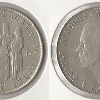 Schweden 5 Kronor/ Kronen 1959 (S) "150 Jahre schwedische Verfassung" vz