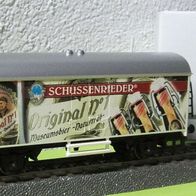 Märklin H0 - Bierkühlwagen Schussenrieder