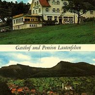 77794 Lautenbach Gasthof und Pension Lautenfelsen 1975