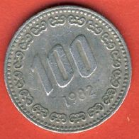 Korea 100 Won 1982