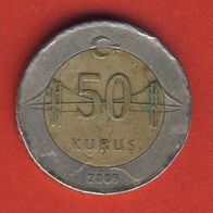 Türkei 50 Kurus 2009