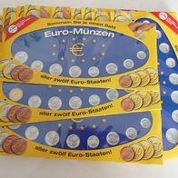16 Blister für Euromünzen