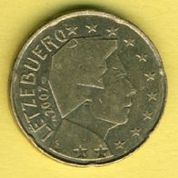 Luxemburg 20 Cent 2007