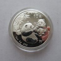 Münze 10 Yuan China 2006 Panda 1 Unze Silber