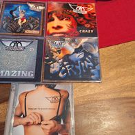 OLD Aerosmith - 5 CDs (Young Lust / 2 CD Anthology, Nine Lives, Amazing, Cryin´, C