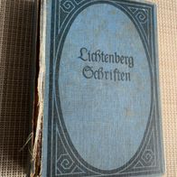 Buch, Lichtenberg Schriften von Eugen Reichel