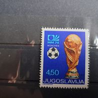 Jugoslawien Fussball WM 1974 Einzelwert 1567 * *