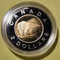 CDN : Kanada 2 Dollars Eisbär 1996 PP