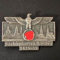 Abzeichen Sachsentreffen Dresden 1925 - 1935 100 % Original