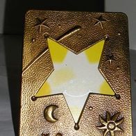 Bilderrahmen Metall Kupfer -look Sonne Mond & Sterne Weihnachtsstern