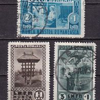 Rumänien MiNr. 465-467 komplett gestempelt M€ 10,00 #J310b